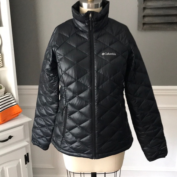 quilted columbia jacket